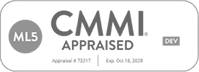 CMMI ML5 Appraised — Dev